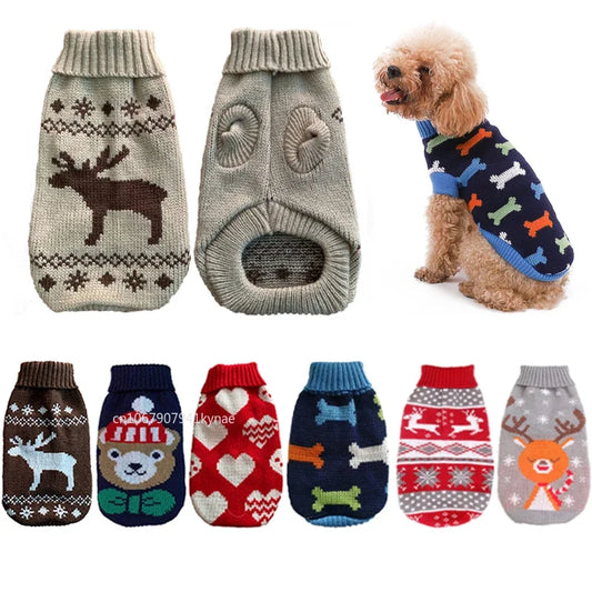 Winter Pet Comfort Bundle - Cozy Sweater, Plush Bed & Reusable Pee Pads