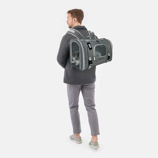 Monterey Series Airline Compliant Horizontal Backpack Pet Carrier