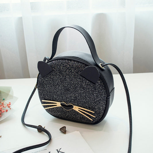 Ladies Cat Whisker Messenger Shoulder Phone Bag