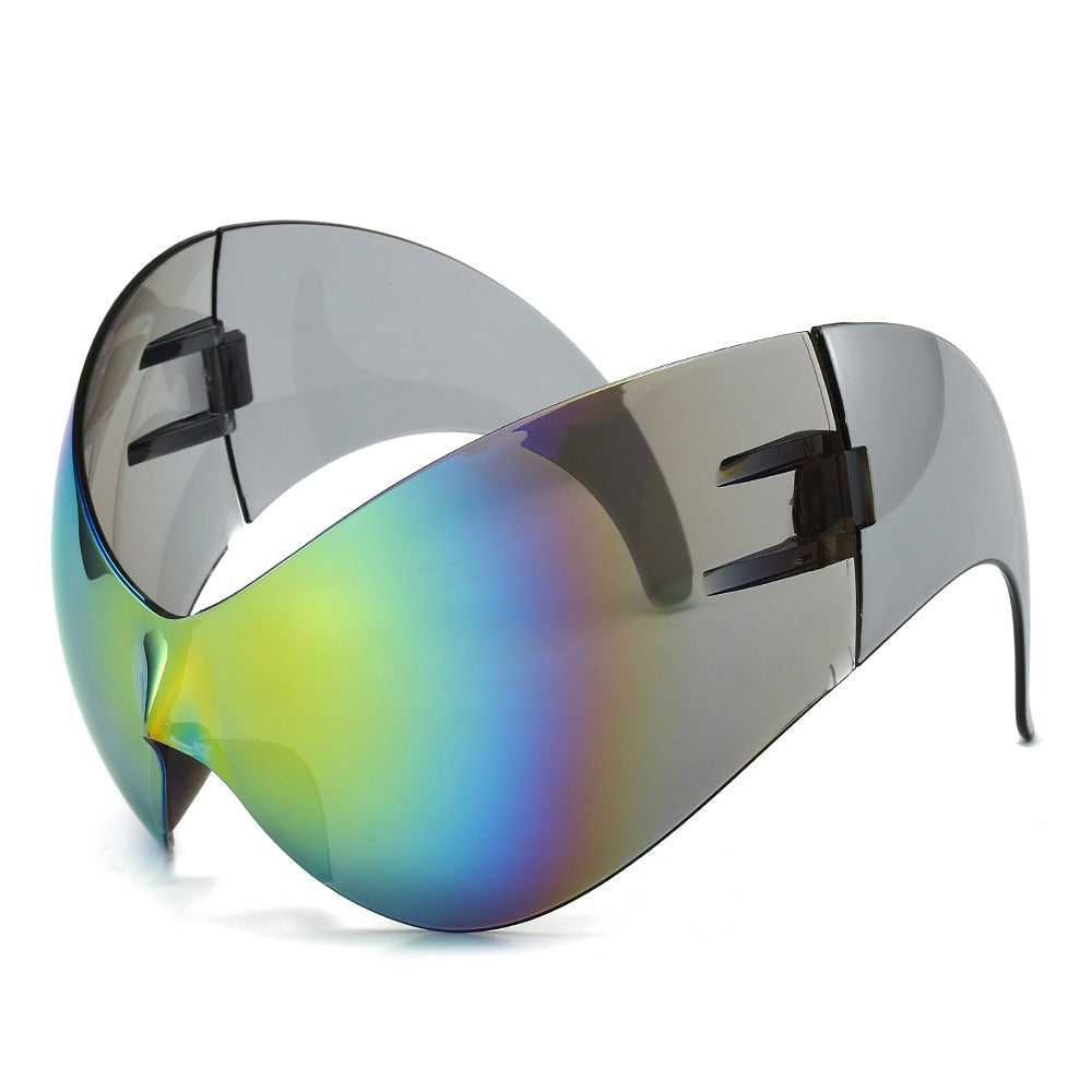 Large frame sports cycling sunglasses