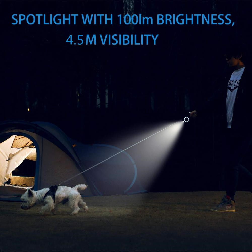 LED Dog Retraction Leash
