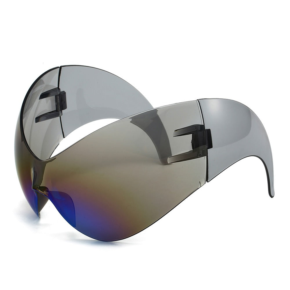 Large frame sports cycling sunglasses
