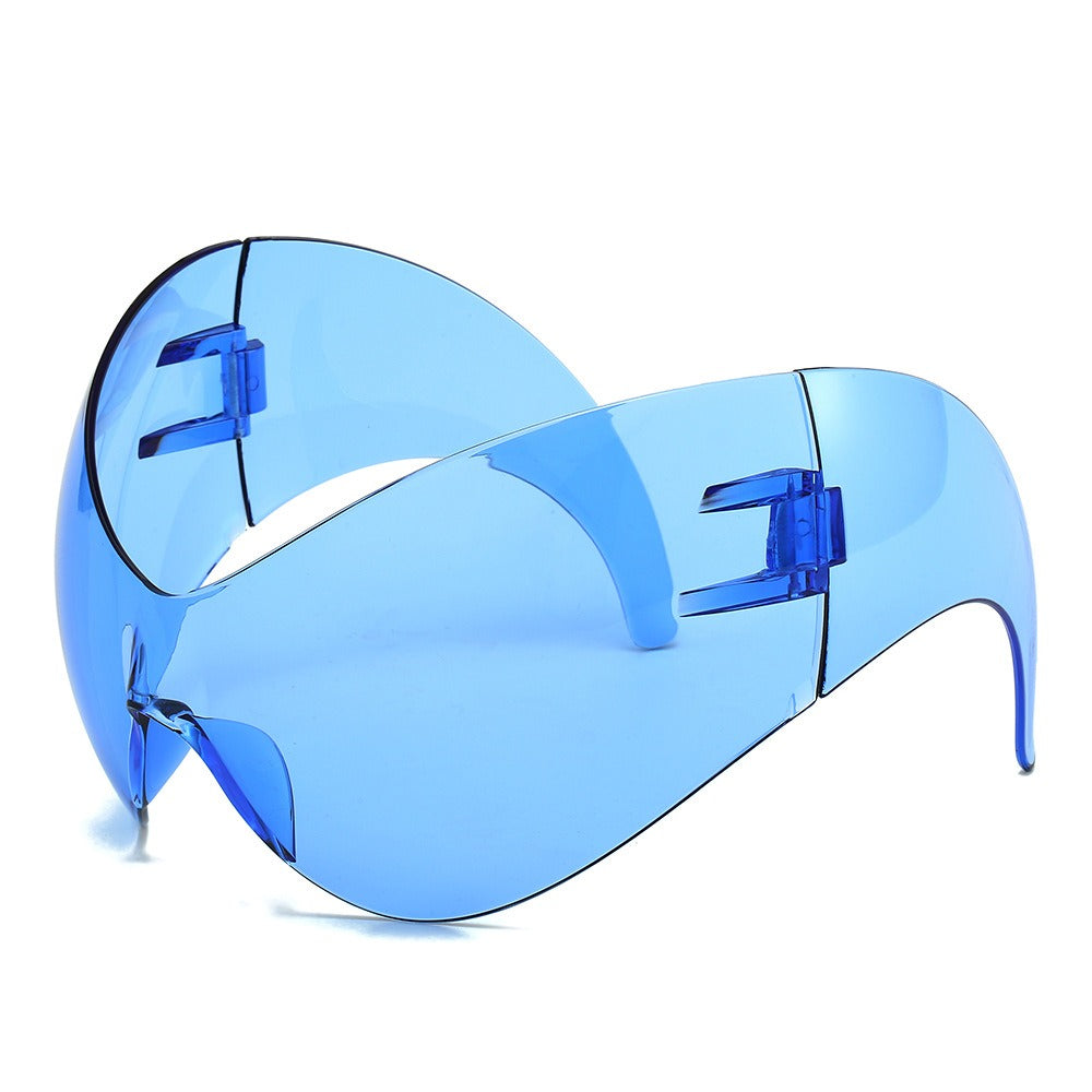 Large frame sports cycling sunglasses