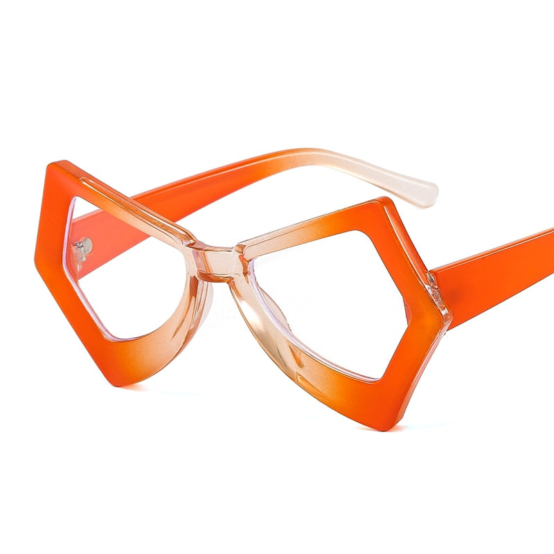 Trendy Sunglasses Women Men Punk Personality Colorful Eyeglasses