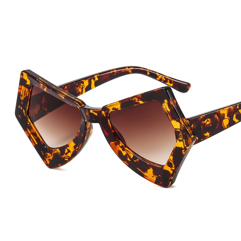 Trendy Sunglasses Women Men Punk Personality Colorful Eyeglasses