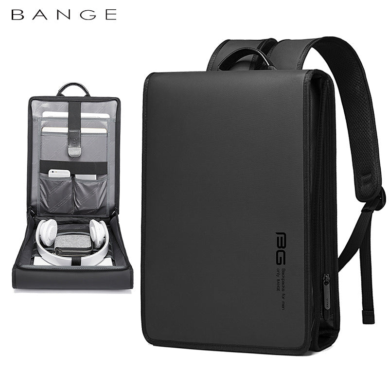 BANGE New Men Business Computer College Waterproof  Backpack