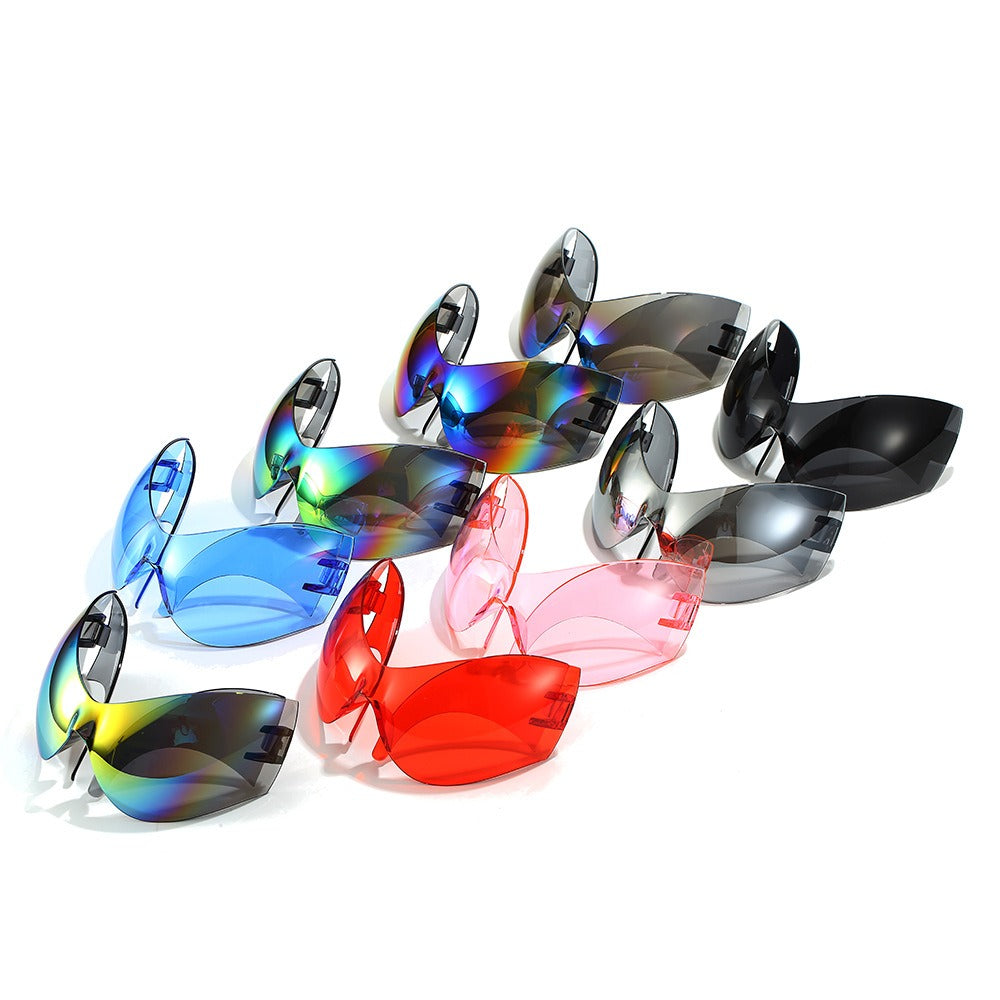 Large frame sports cycling sunglasses