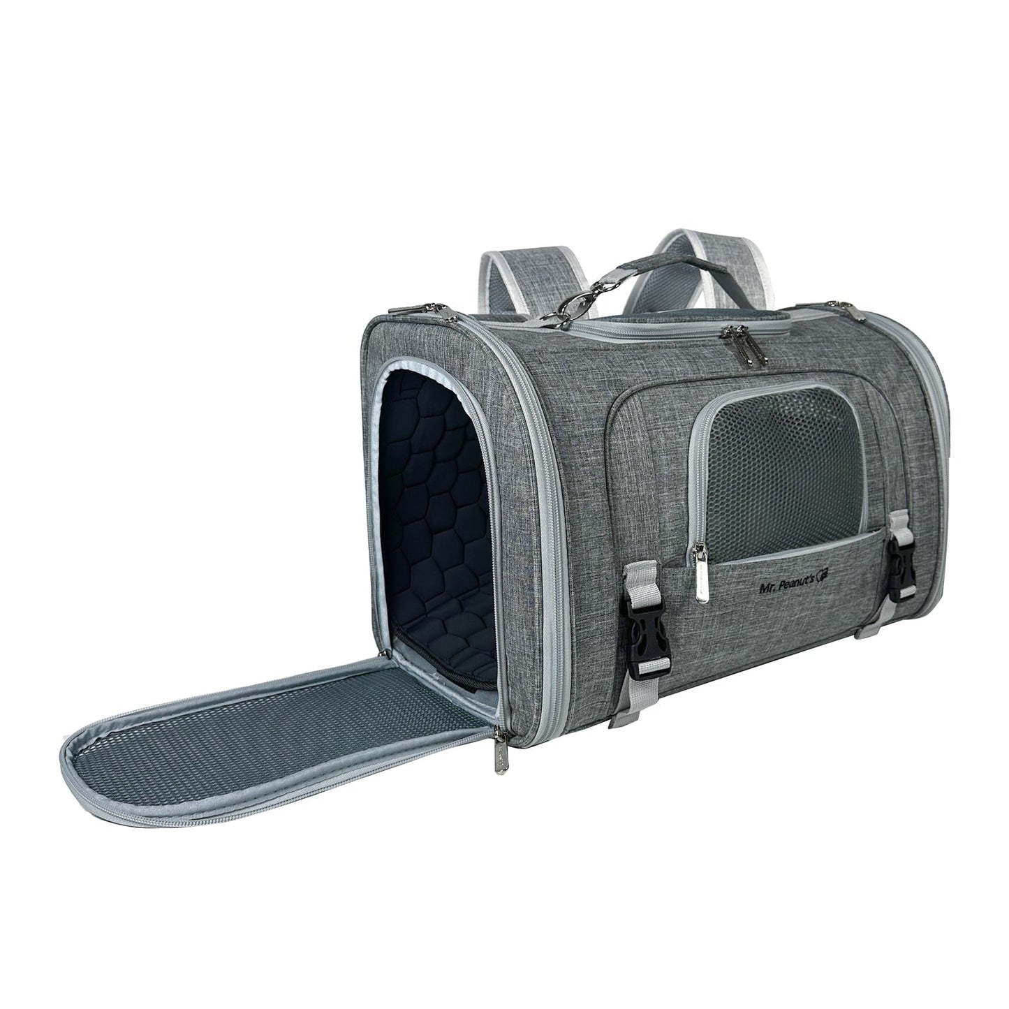 Monterey Series Airline Compliant Horizontal Backpack Pet Carrier