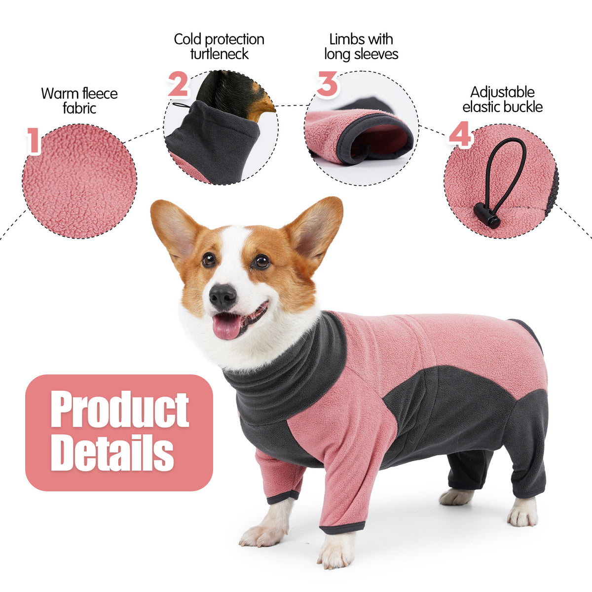 Regal Fleece Dog Apparel