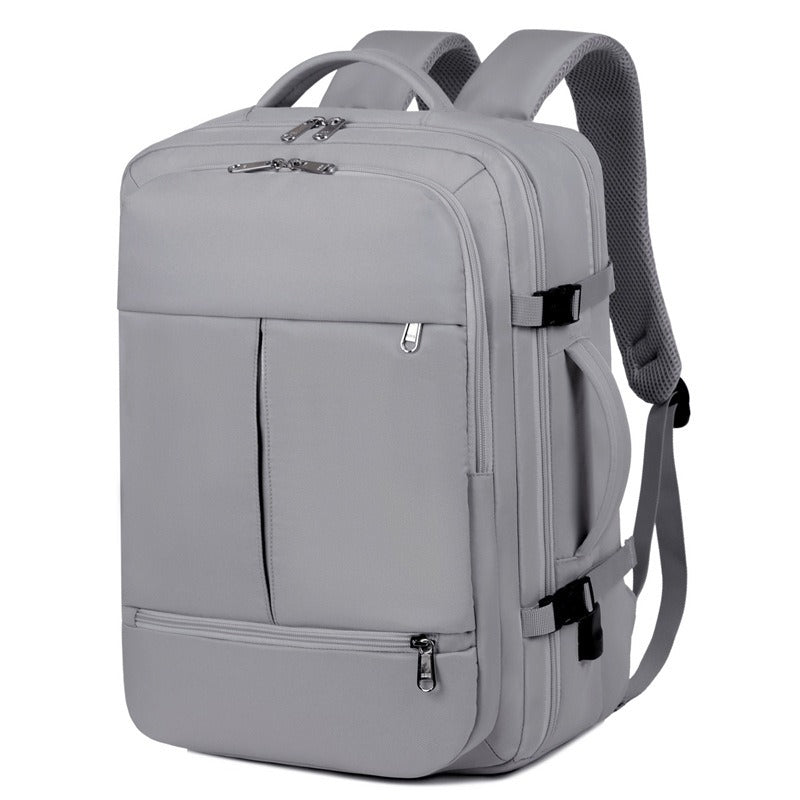 Large Capacity Backpack For Women Men Multiple Pockets And Zippers Computer Bags Business Travel Backpack