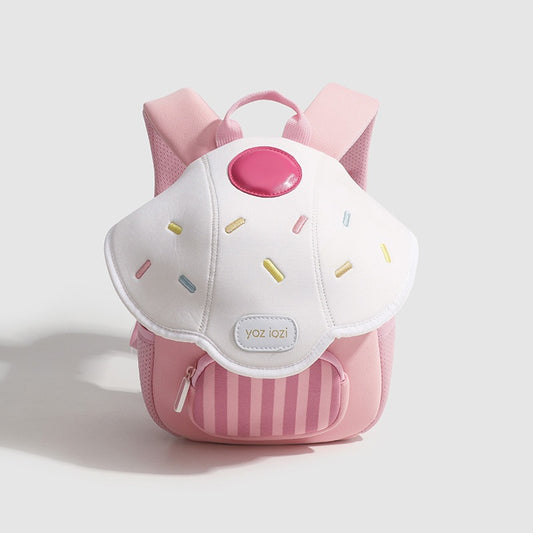 New Design Mini Cute Cupcake Mushroom Children Girl's Backpack