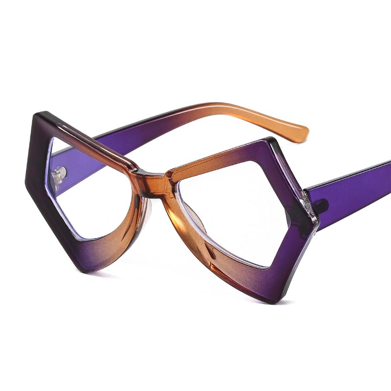 Trendy Sunglasses Women Men Punk Personality Colorful Eyeglasses