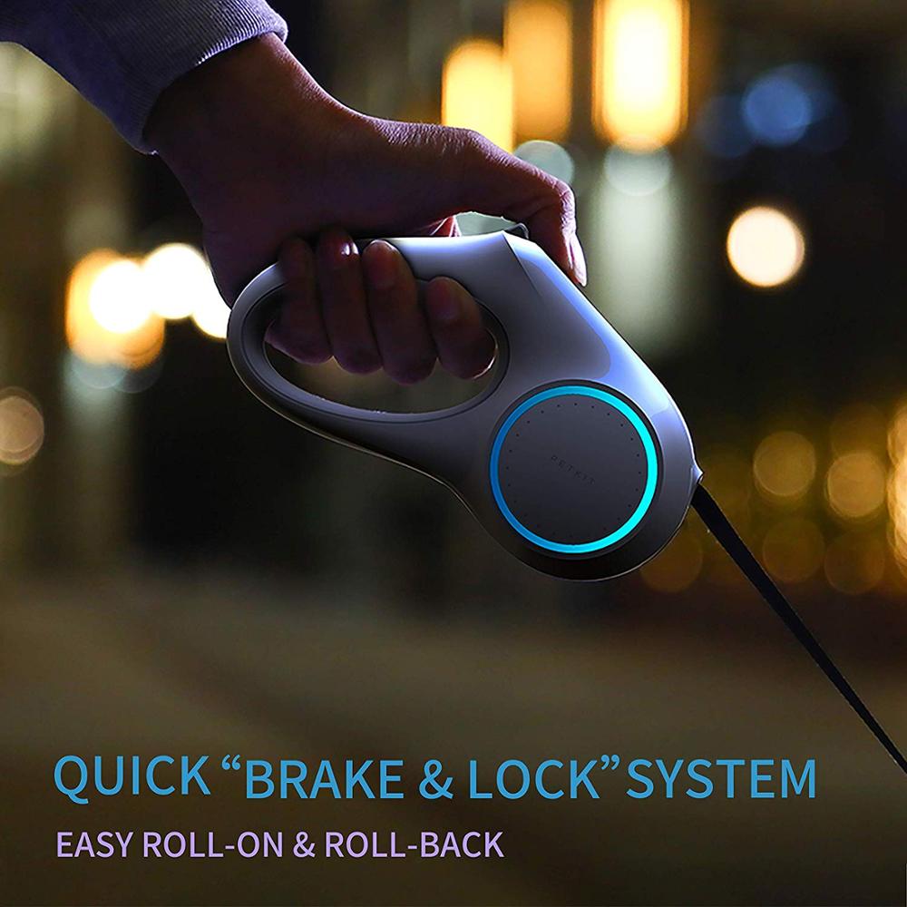 LED Dog Retraction Leash