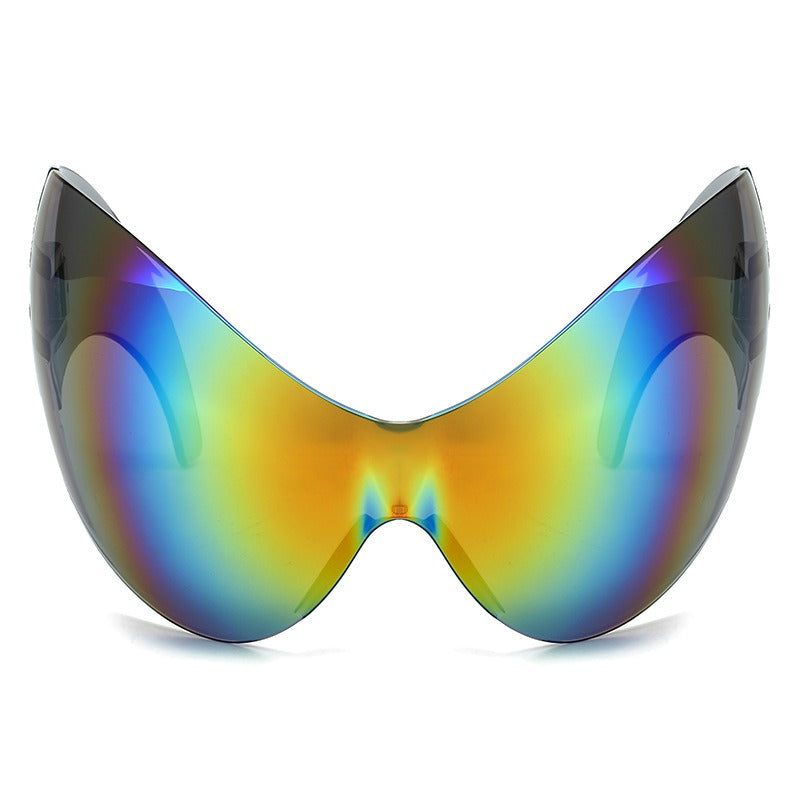 Large frame sports cycling sunglasses