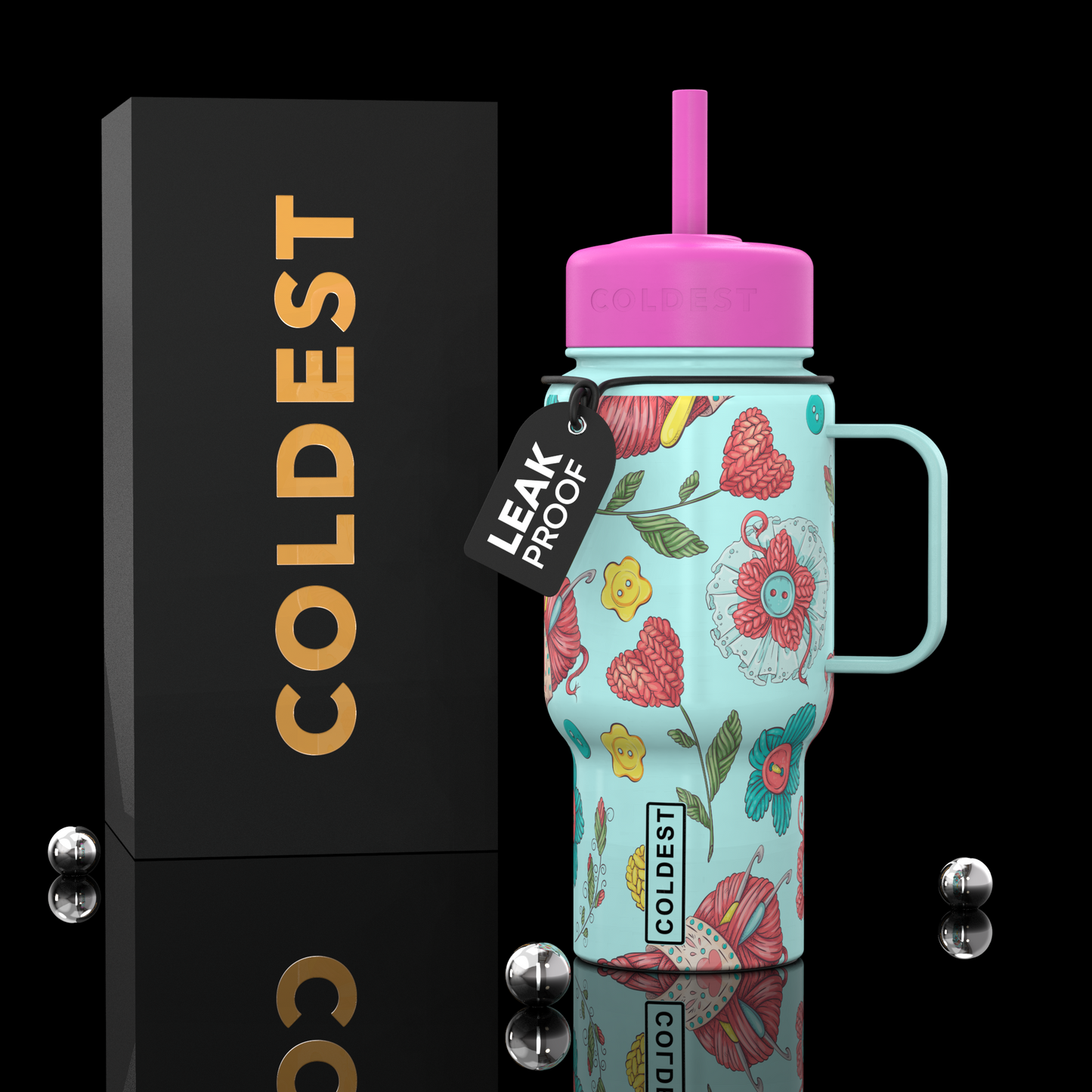 COLDEST 6.7oz Water Bottle