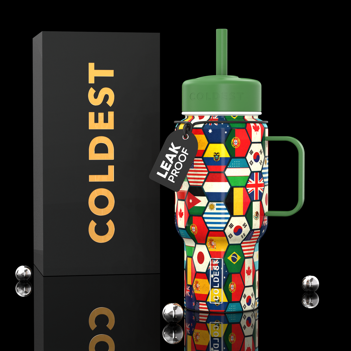 COLDEST 6.7oz Water Bottle