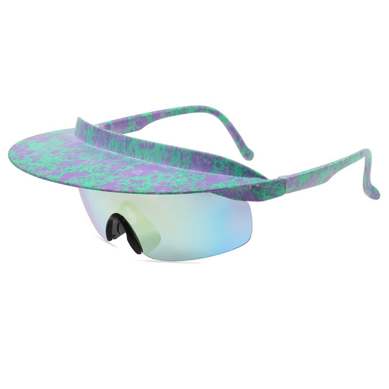 New Large Frame Cycling Glasses Men And Women Sunglasses