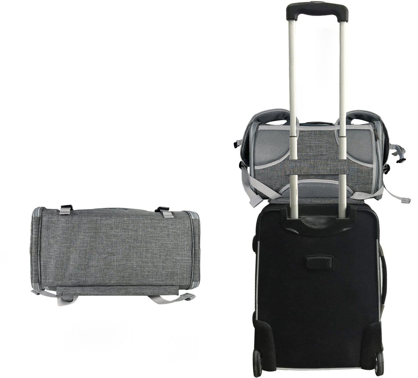 Monterey Series Airline Compliant Horizontal Backpack Pet Carrier