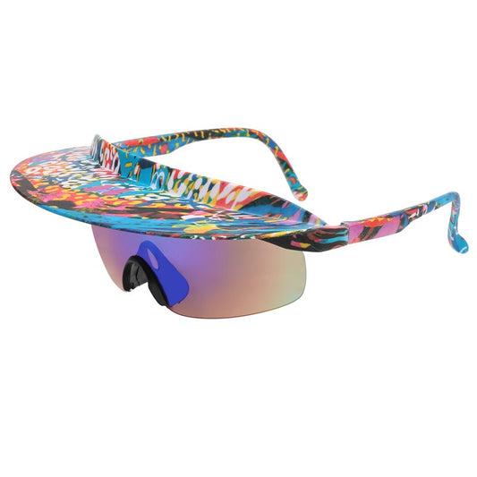 New Large Frame Cycling Glasses Men And Women Sunglasses