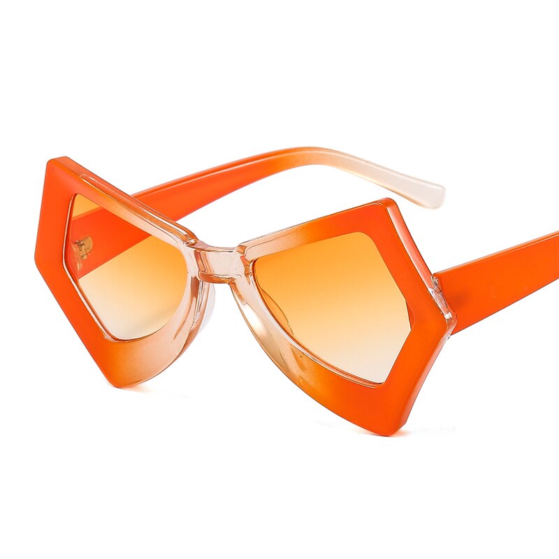 Trendy Sunglasses Women Men Punk Personality Colorful Eyeglasses