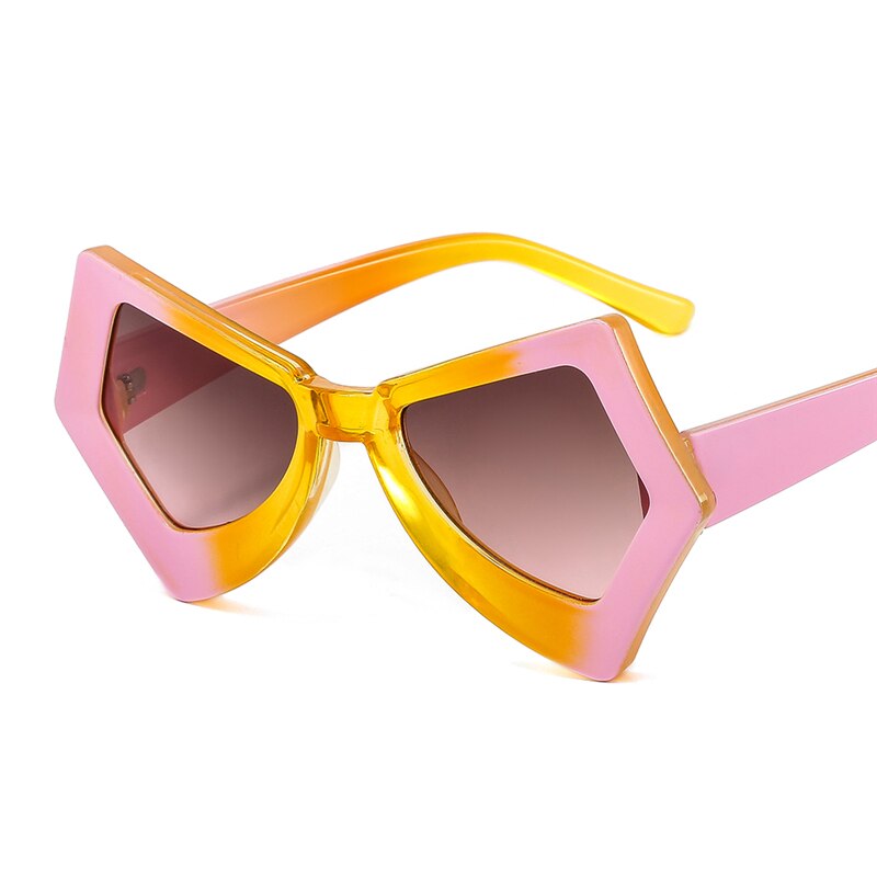 Trendy Sunglasses Women Men Punk Personality Colorful Eyeglasses