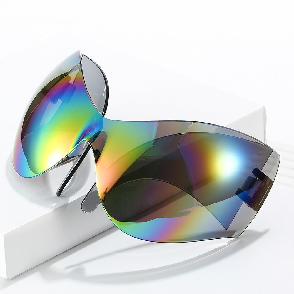 Large frame sports cycling sunglasses