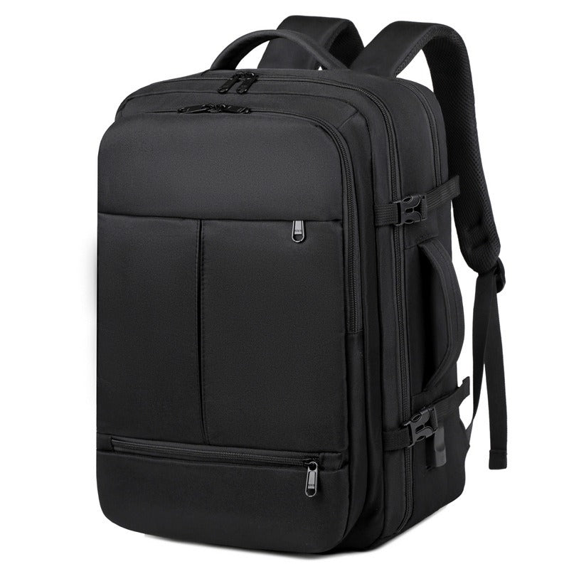 Large Capacity Backpack For Women Men Multiple Pockets And Zippers Computer Bags Business Travel Backpack