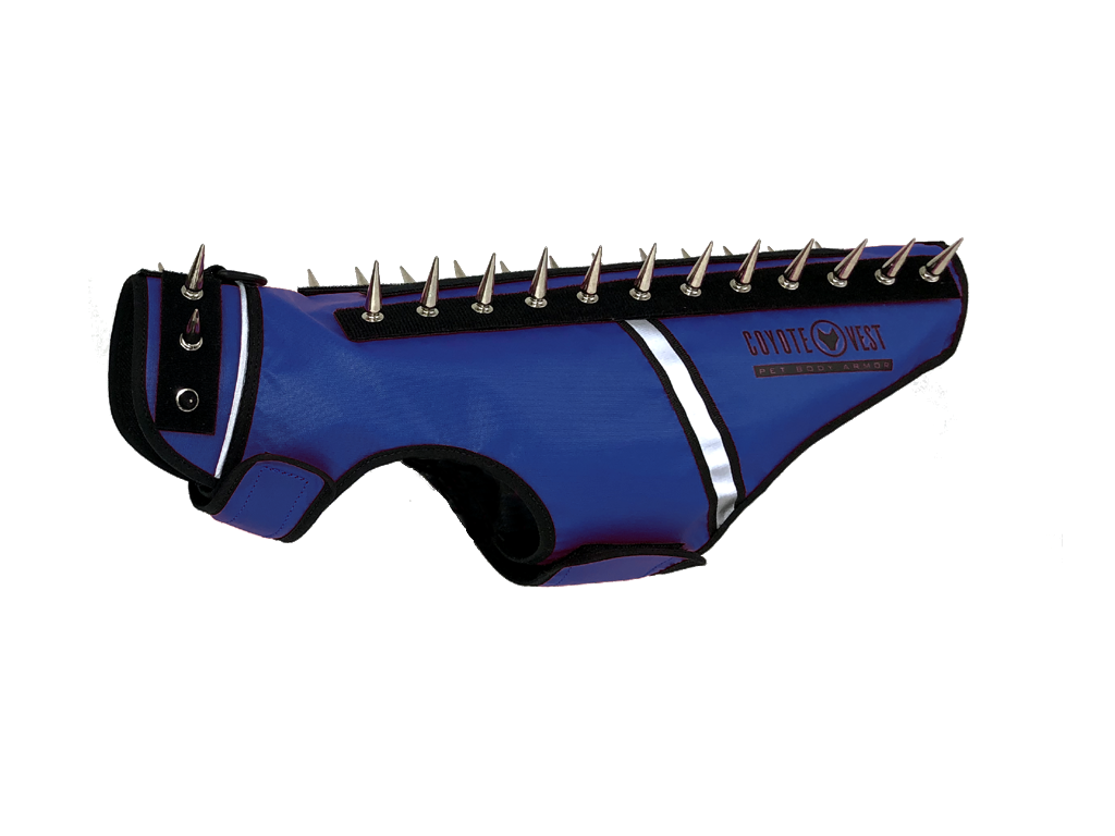 SpikeVest helps protect your beloved dogs and puppies from being attacked, keeping your furry babies safe