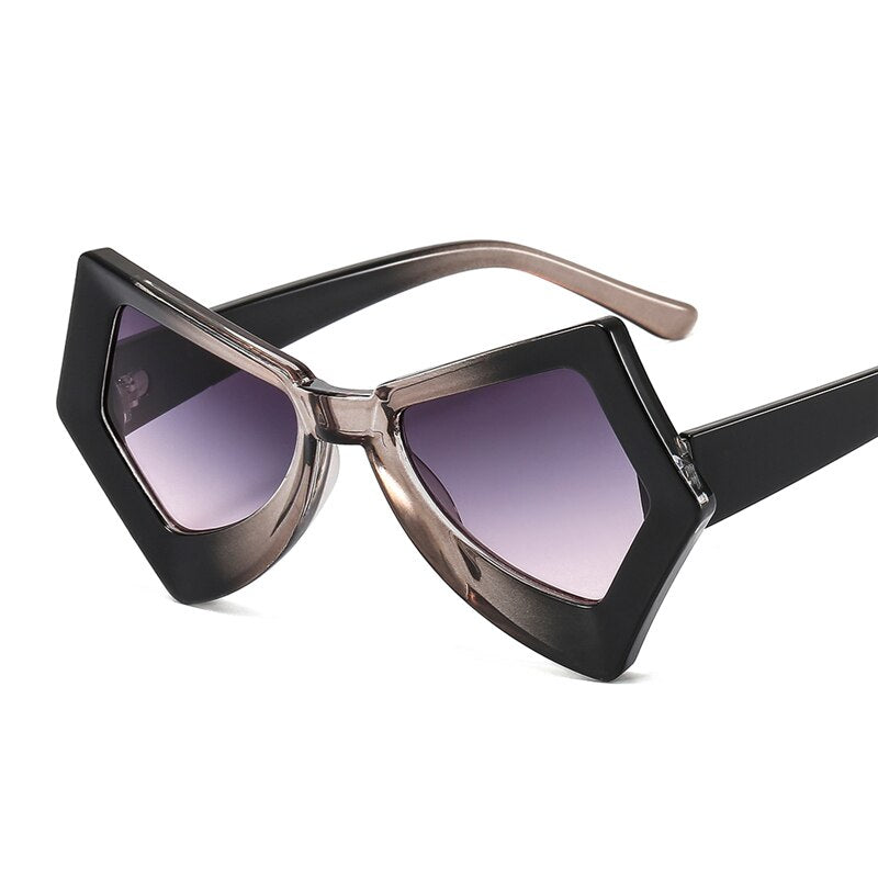 Trendy Sunglasses Women Men Punk Personality Colorful Eyeglasses