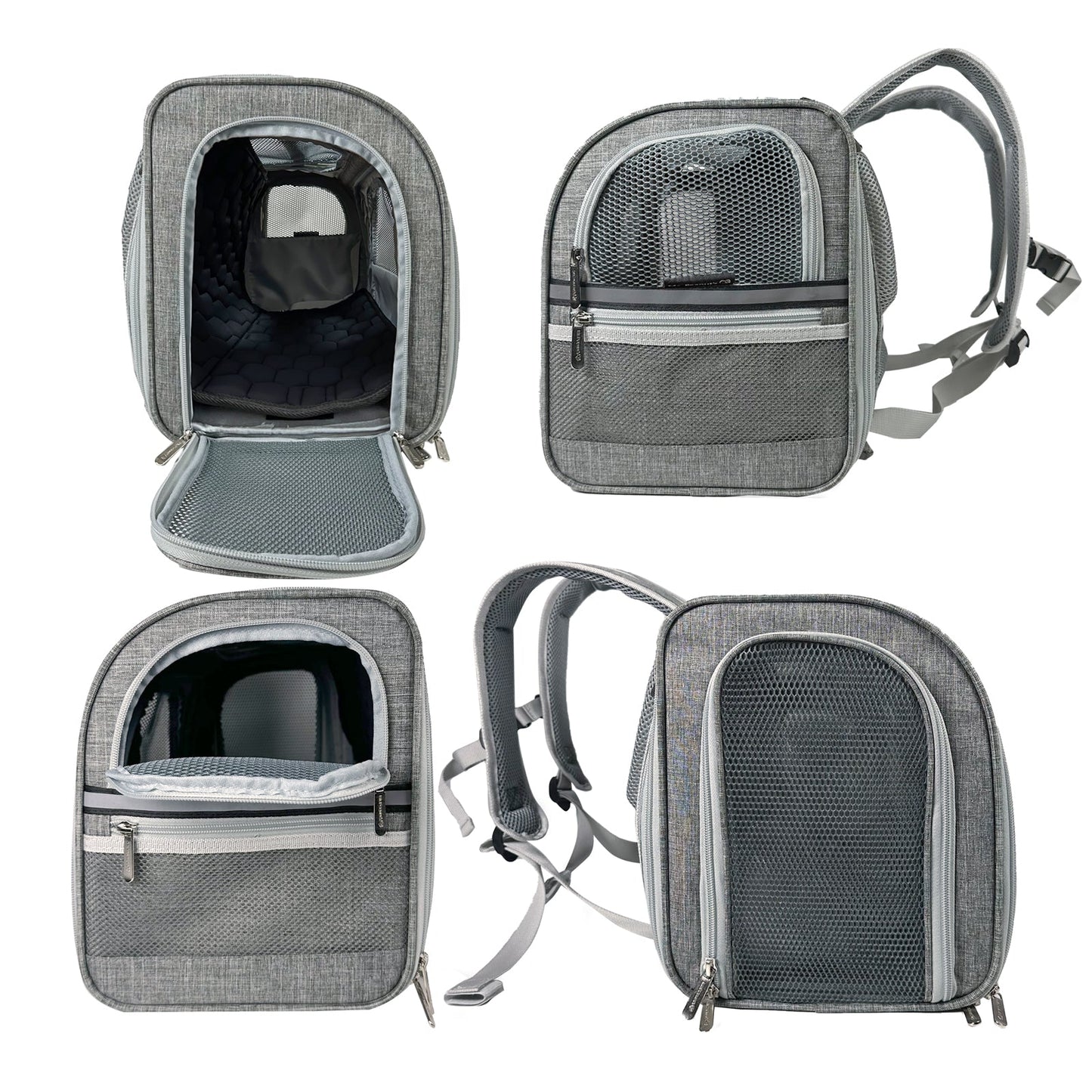 Monterey Series Airline Compliant Horizontal Backpack Pet Carrier