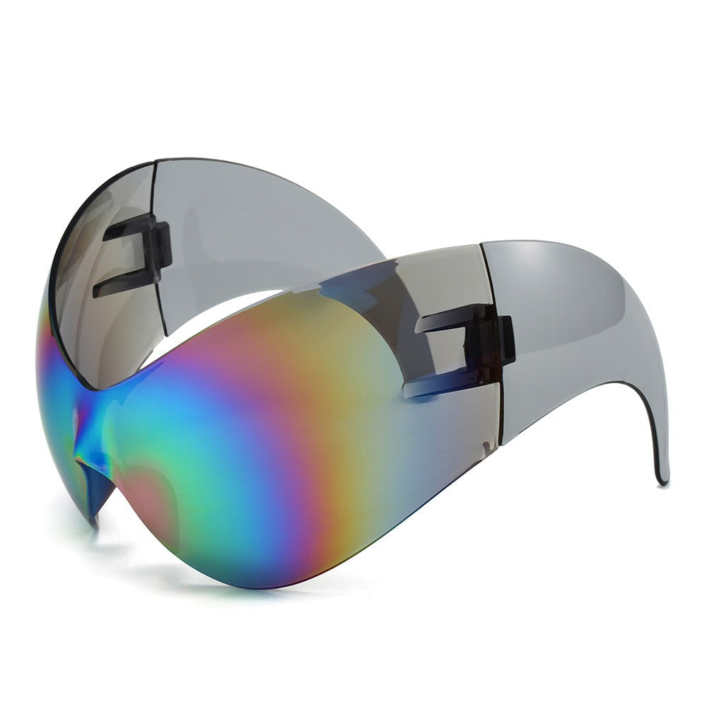 Large frame sports cycling sunglasses