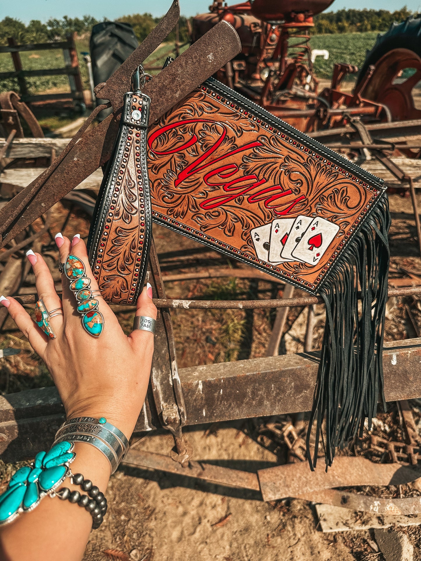 The Vegas Clutch Wristlet