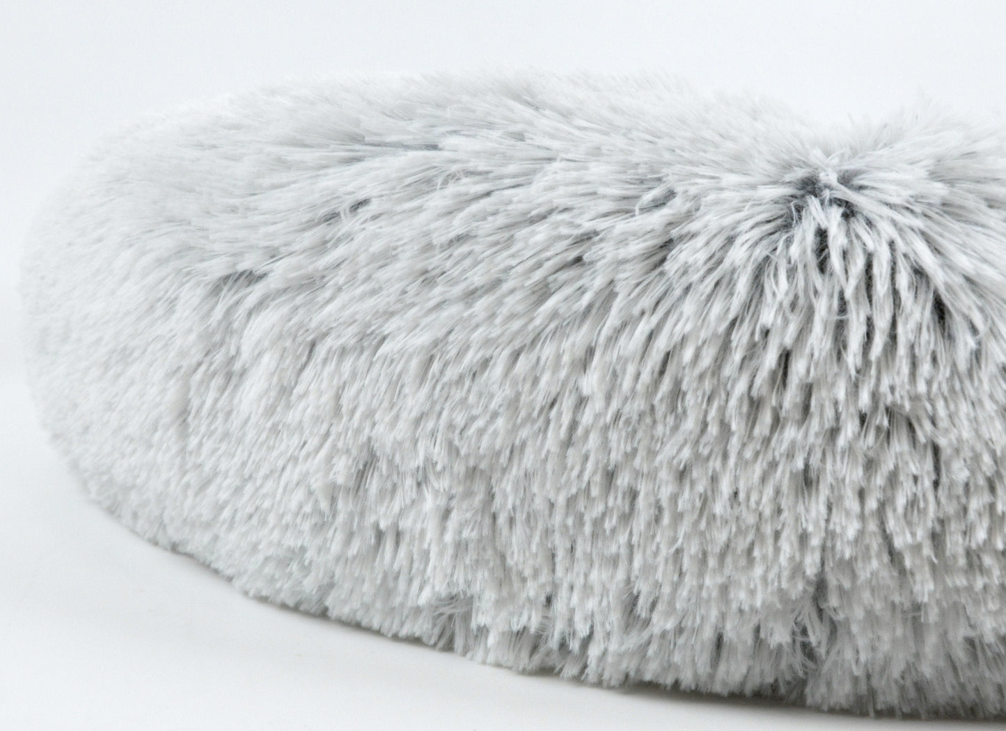 28" Ortho Plush® Pet Bed - Snowflake White Two Tone