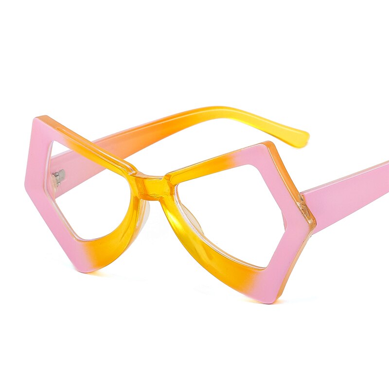 Trendy Sunglasses Women Men Punk Personality Colorful Eyeglasses