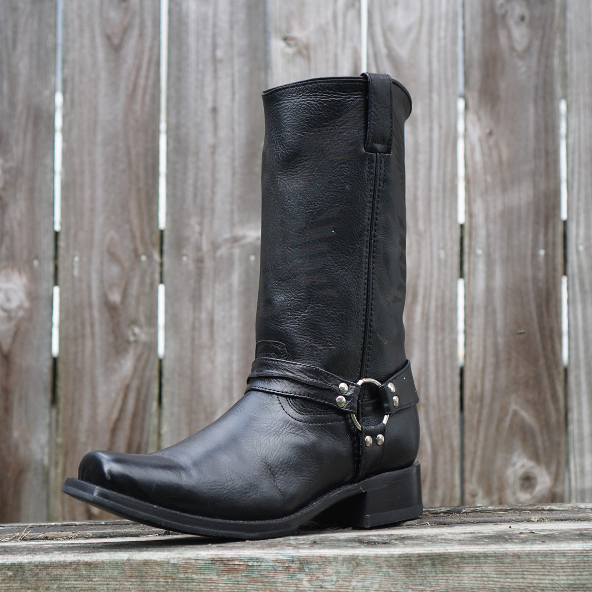 Eagle Rider Men's Leather Biker Boots