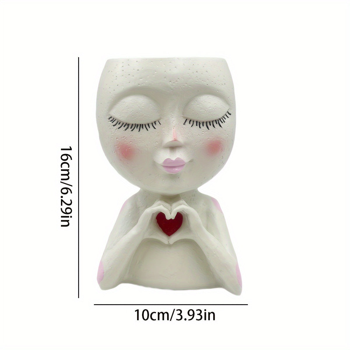 Character flower pot indoor and outdoor decorative resin statue decoration small succulent plant flower pot