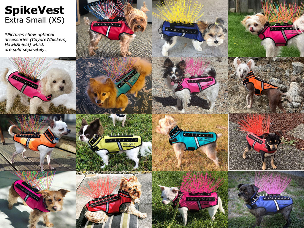 SpikeVest helps protect your beloved dogs and puppies from being attacked, keeping your furry babies safe