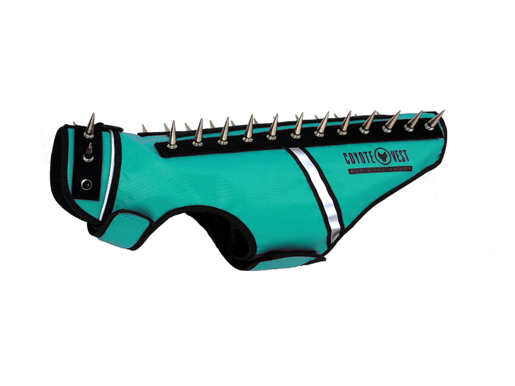 SpikeVest helps protect your beloved dogs and puppies from being attacked, keeping your furry babies safe