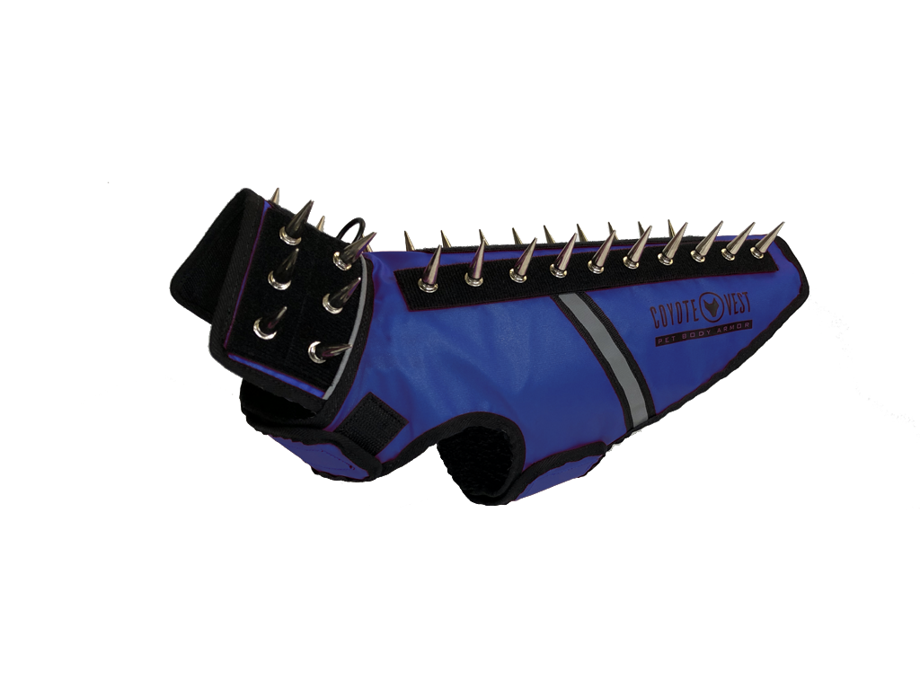 SpikeVest helps protect your beloved dogs and puppies from being attacked, keeping your furry babies safe