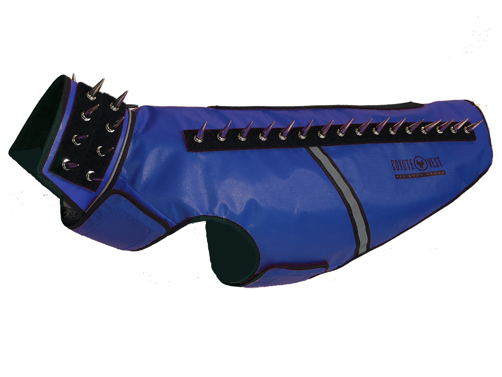 SpikeVest helps protect your beloved dogs and puppies from being attacked, keeping your furry babies safe