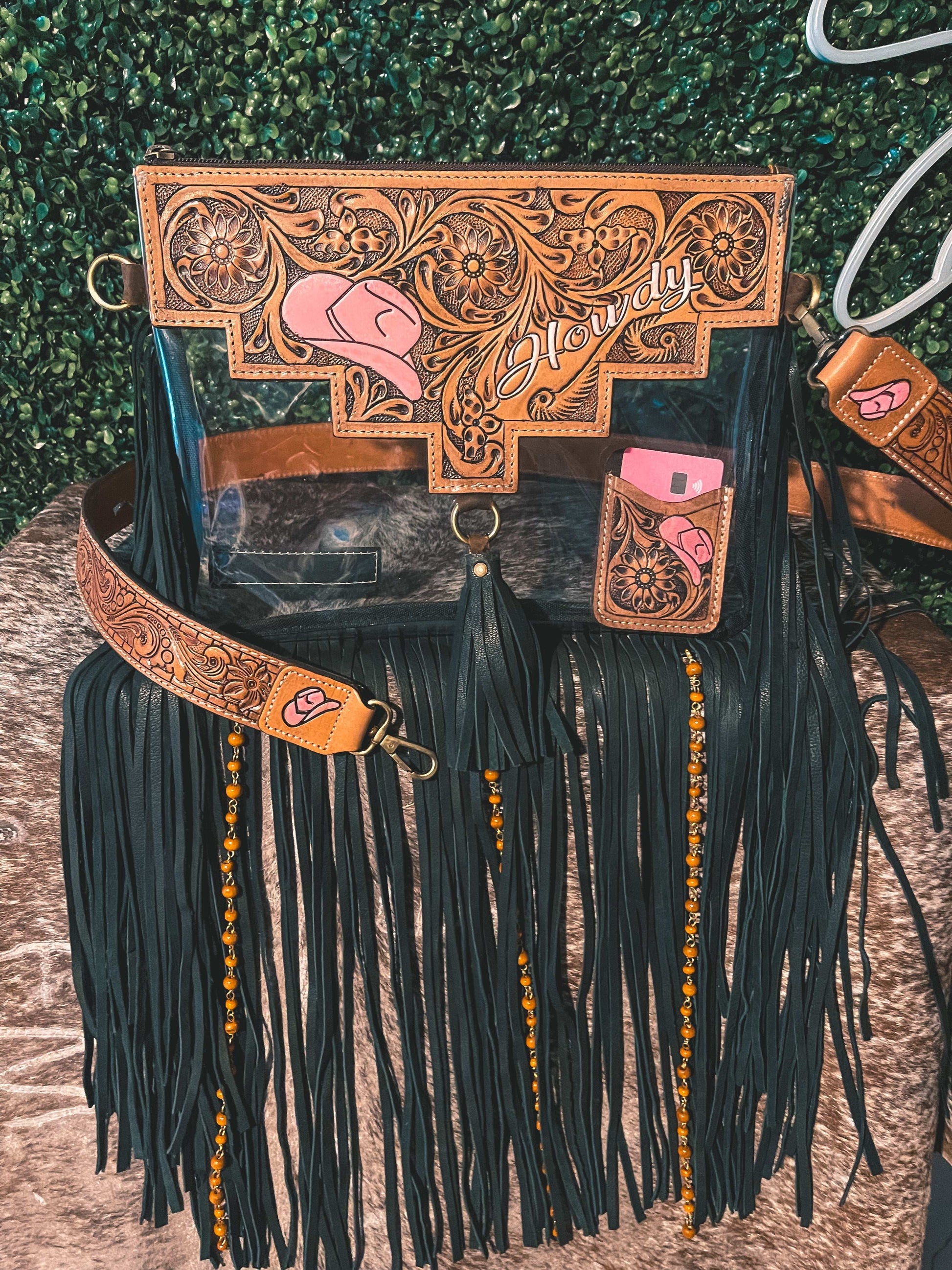 Howdy NFR Clear Bag by Beth Marie Exclusive