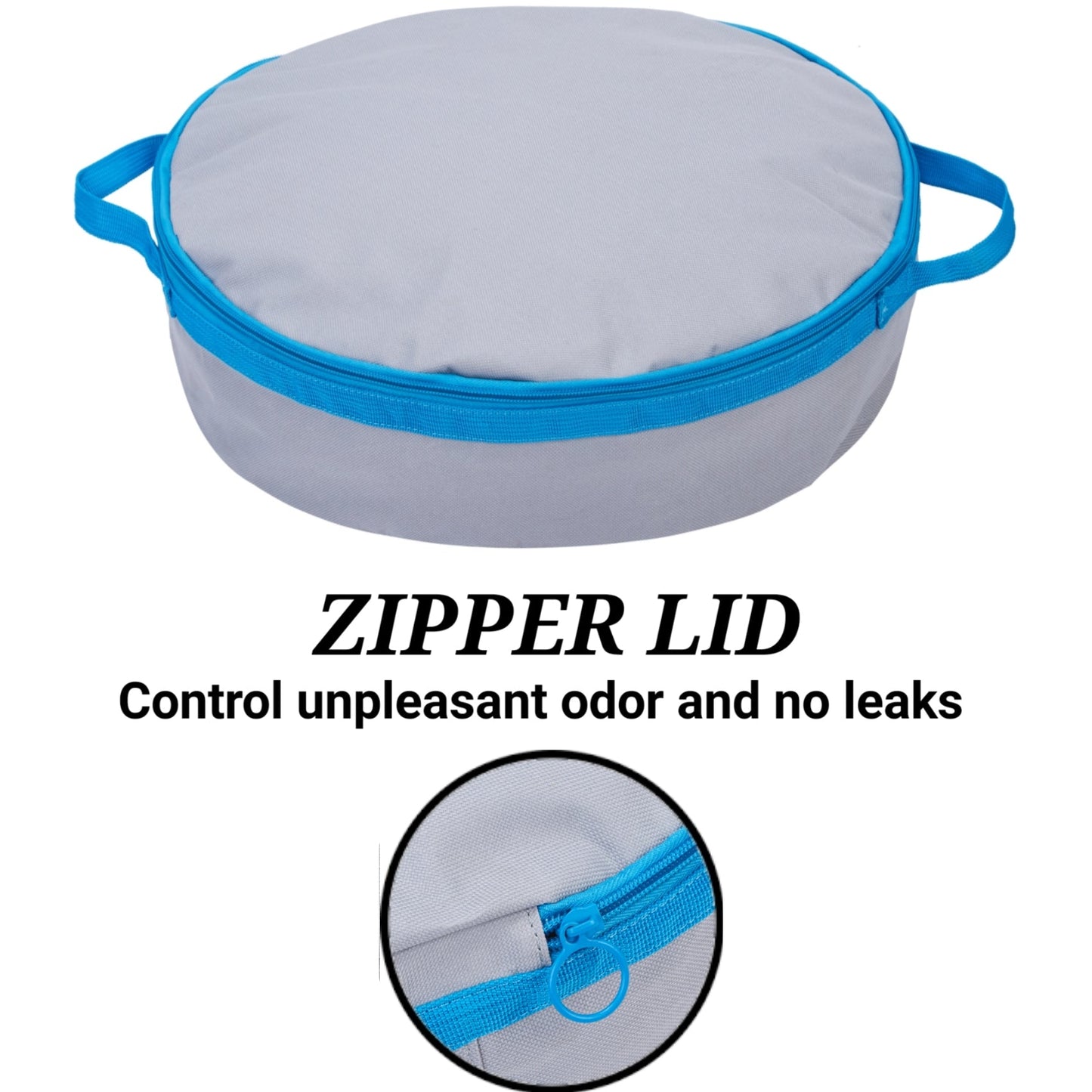 Porta Potty Litter Box for Traveling Kitties