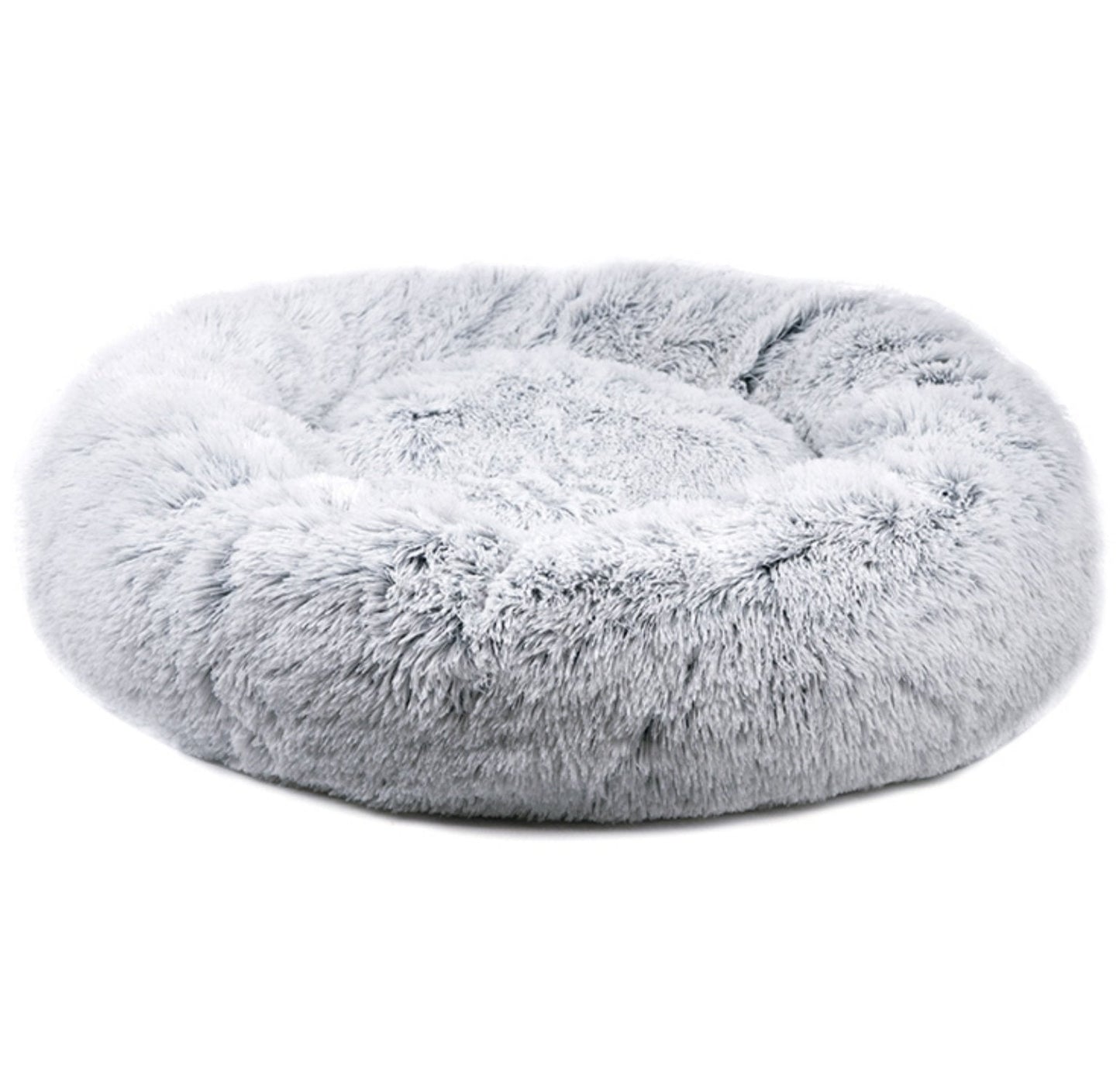 28" Ortho Plush® Pet Bed - Snowflake White Two Tone