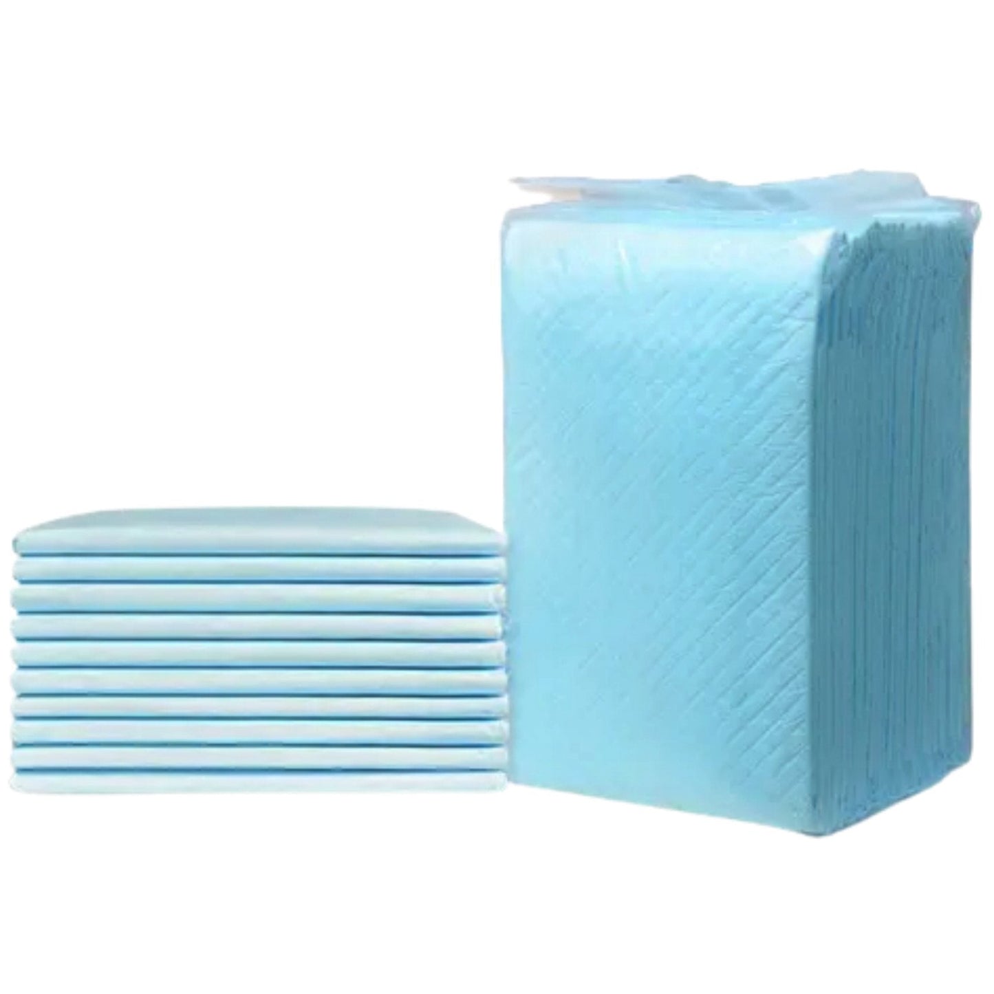 Premium Absorbent Gel Pee Pads 23"X23", 6 Layers of Lightly Scented Protection