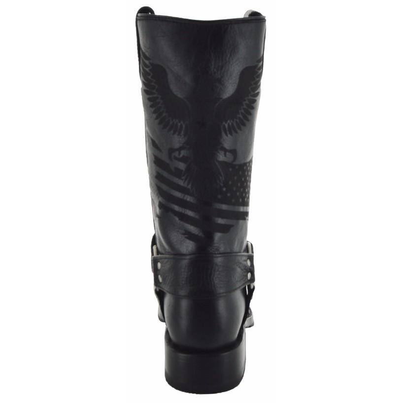 Eagle Rider Men's Leather Biker Boots