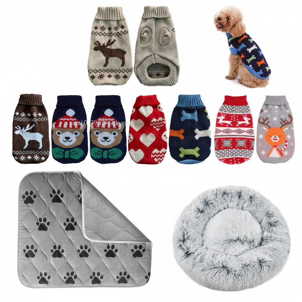 Winter Pet Comfort Bundle Collage